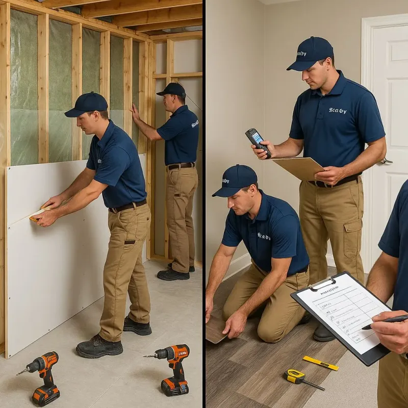 Repairs and Reconstruction process in Auburn, WA